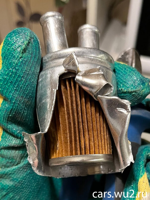 Фильтр тонкой очистки Digitronic после 16000 км